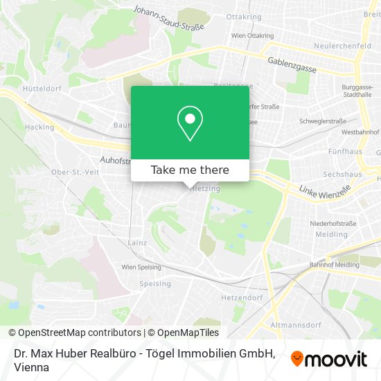 Dr. Max Huber Realbüro - Tögel Immobilien GmbH map