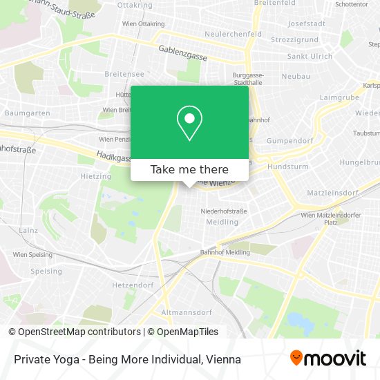Private Yoga - Being More Individual map