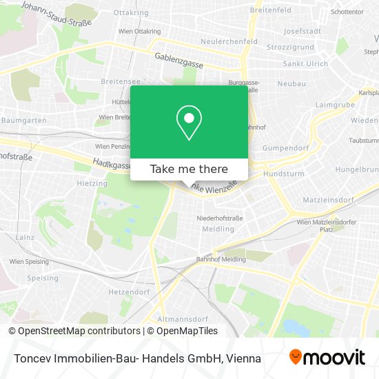 Toncev Immobilien-Bau- Handels GmbH map