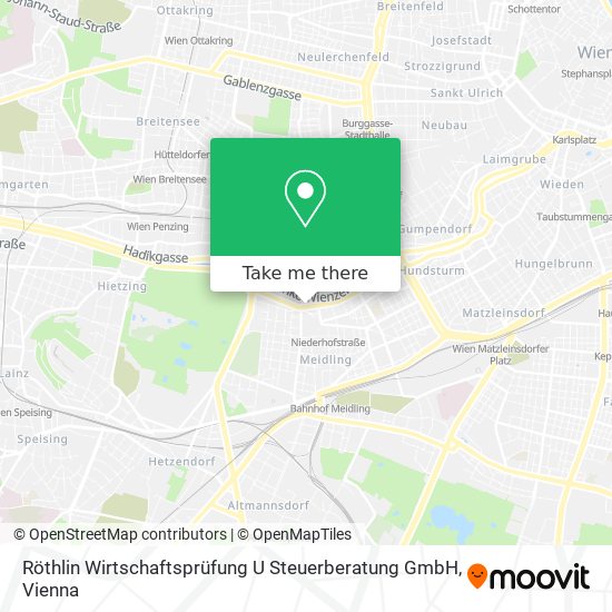 Röthlin Wirtschaftsprüfung U Steuerberatung GmbH map