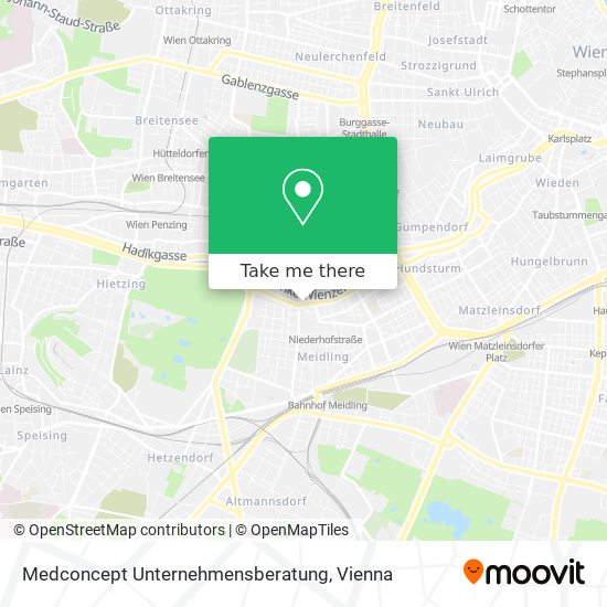 Medconcept Unternehmensberatung map