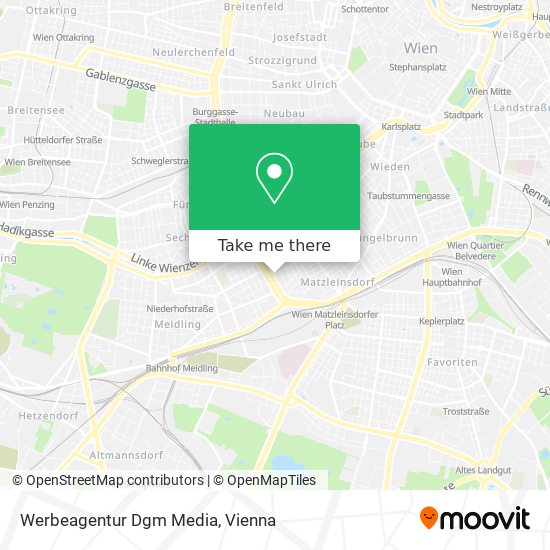 Werbeagentur Dgm Media map