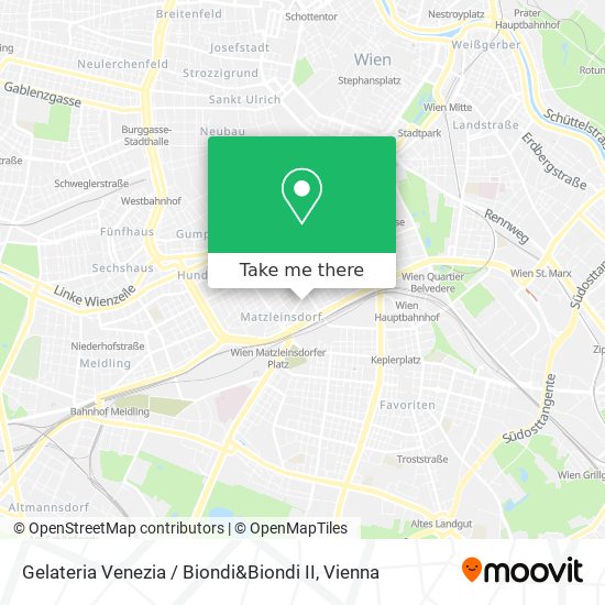 Gelateria Venezia / Biondi&Biondi II map