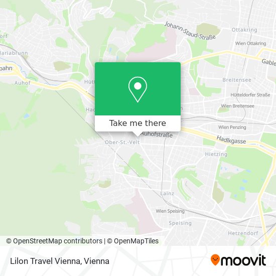 Lilon Travel Vienna map