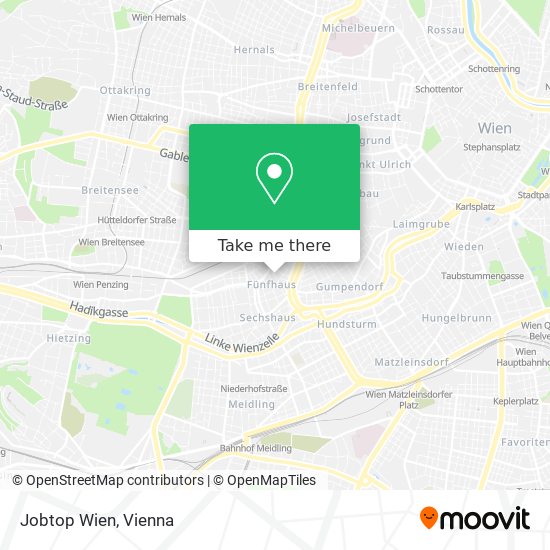 Jobtop Wien map