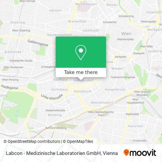 Labcon - Medizinische Laboratorien GmbH map