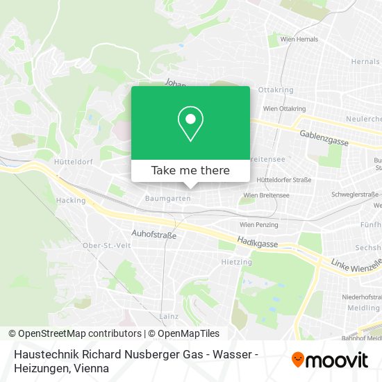 Haustechnik Richard Nusberger Gas - Wasser - Heizungen map