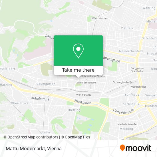 Mattu Modemarkt map