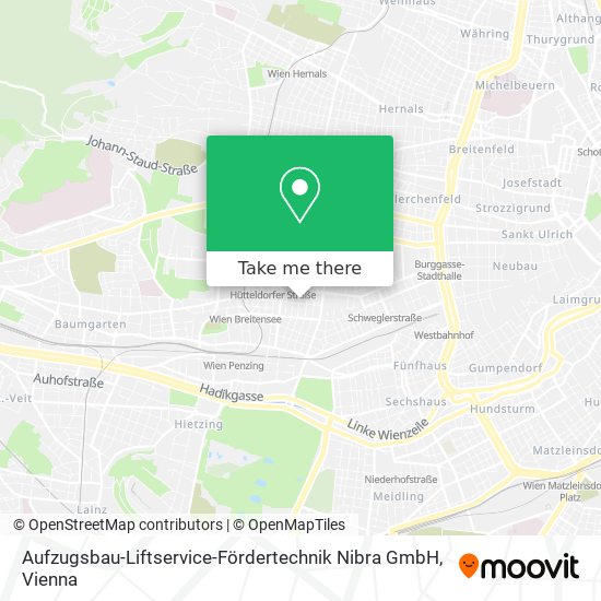 Aufzugsbau-Liftservice-Fördertechnik Nibra GmbH map