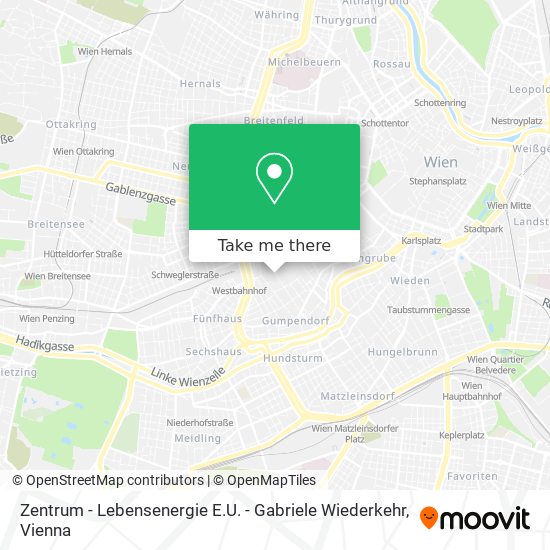 Zentrum - Lebensenergie E.U. - Gabriele Wiederkehr map