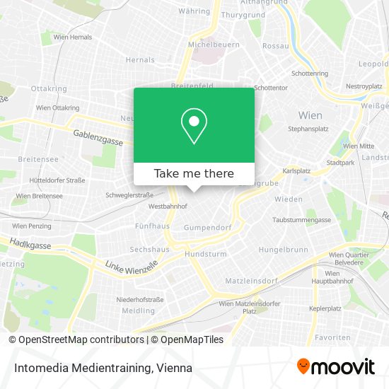 Intomedia Medientraining map