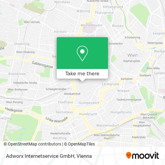 Adworx Internetservice GmbH map