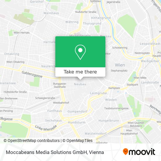 Moccabeans Media Solutions GmbH map