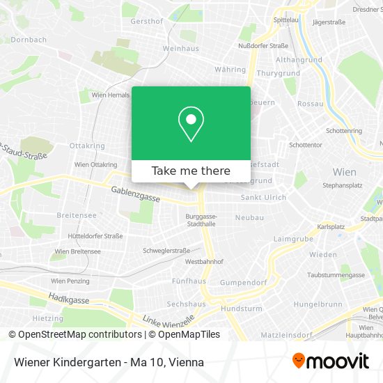 Wiener Kindergarten - Ma 10 map