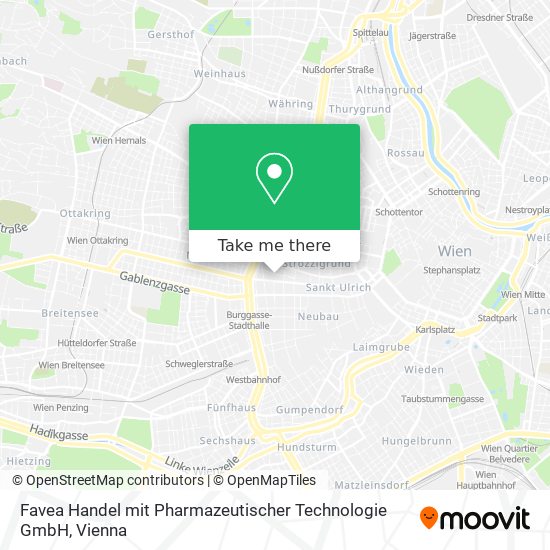 Favea Handel mit Pharmazeutischer Technologie GmbH map