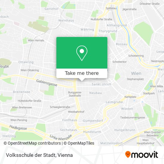 Volksschule der Stadt map