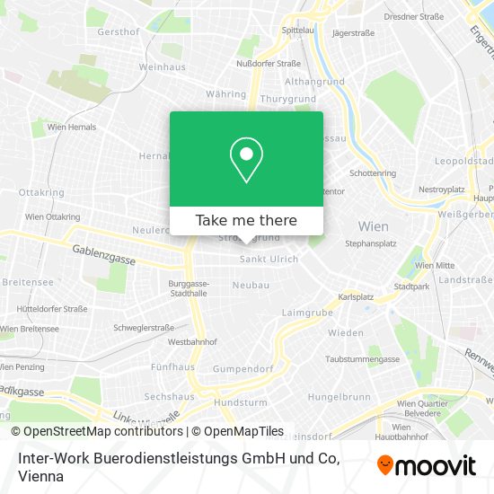 Inter-Work Buerodienstleistungs GmbH und Co map