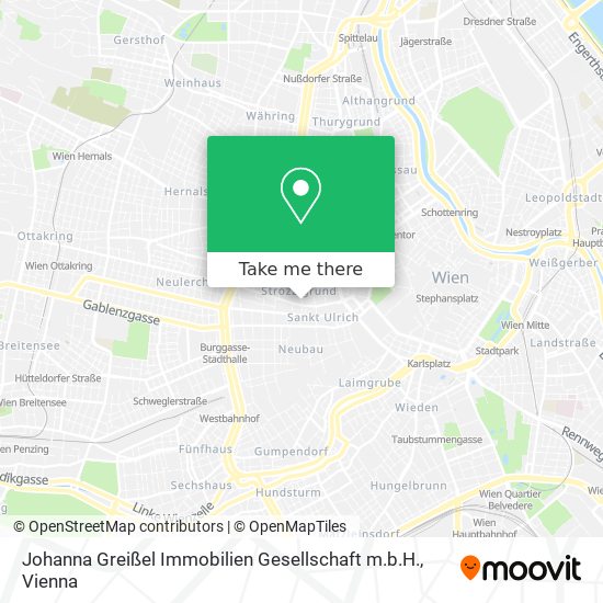 Johanna Greißel Immobilien Gesellschaft m.b.H. map