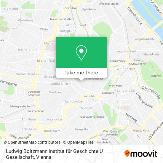 Ludwig Boltzmann Institut für Geschichte U Gesellschaft map