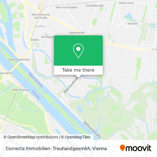 Correcta Immobilien- Treuhandgesmbh map