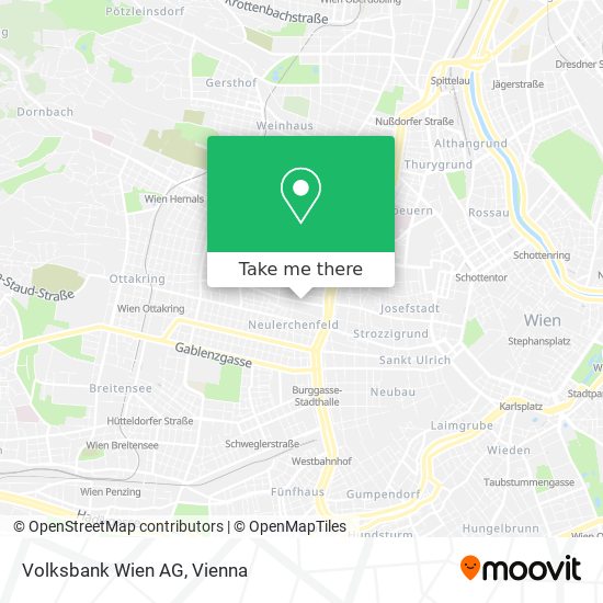 Volksbank Wien AG map