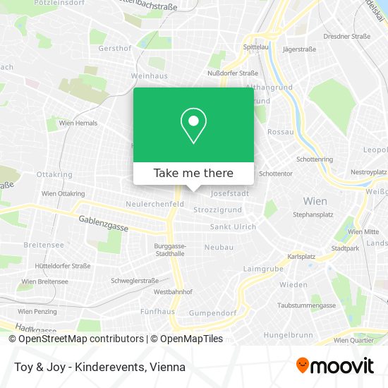 Toy & Joy - Kinderevents map