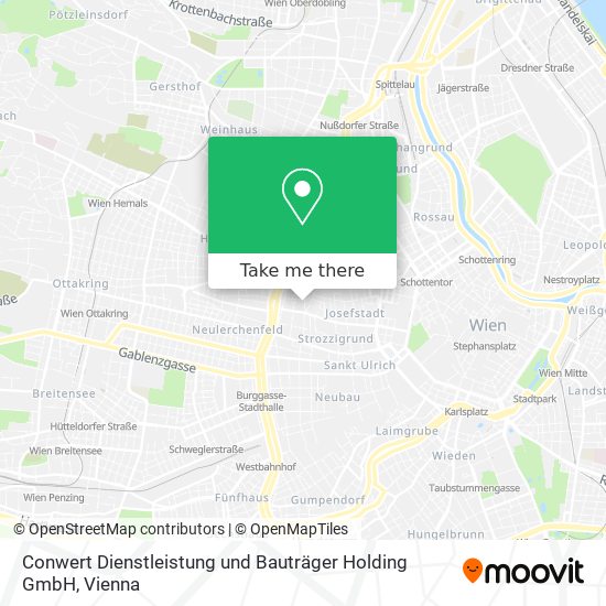 Conwert Dienstleistung und Bauträger Holding GmbH map