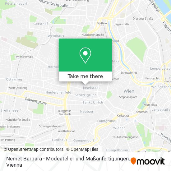 Német Barbara - Modeatelier und Maßanfertigungen map