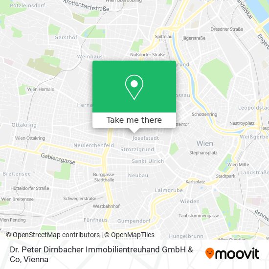 Dr. Peter Dirnbacher Immobilientreuhand GmbH & Co map