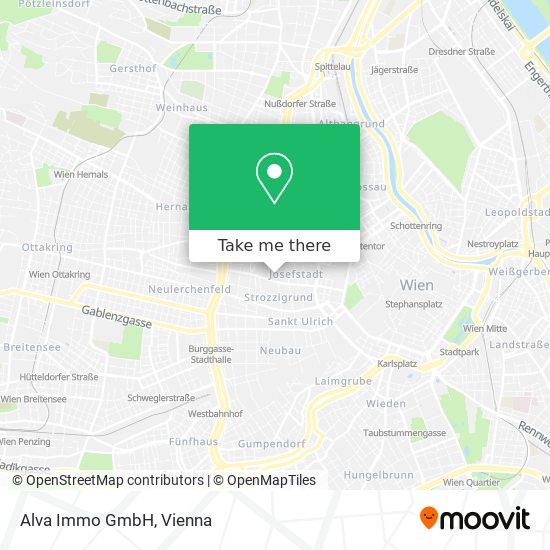 Alva Immo GmbH map