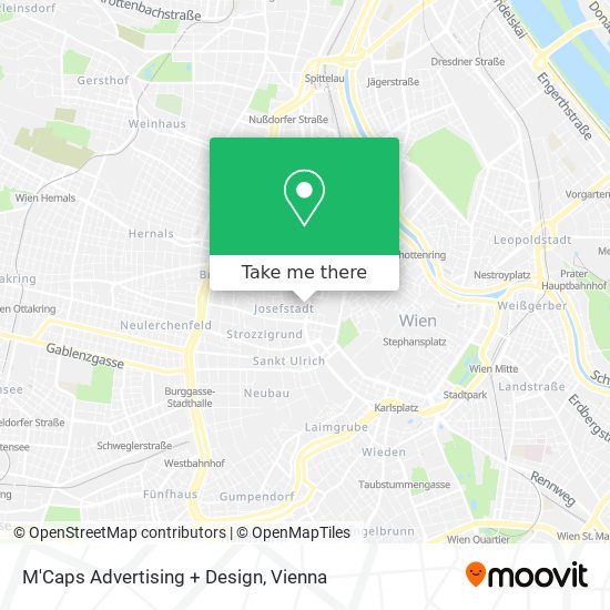 M'Caps Advertising + Design map