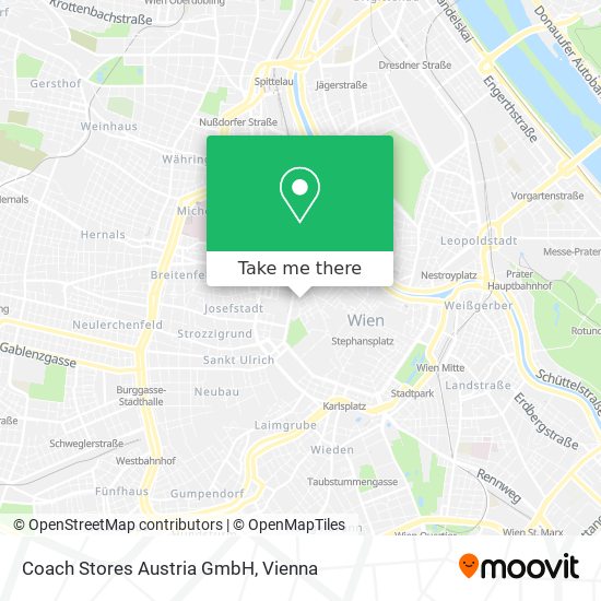 Coach Stores Austria GmbH map