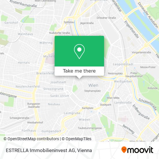 ESTRELLA Immobilieninvest AG map