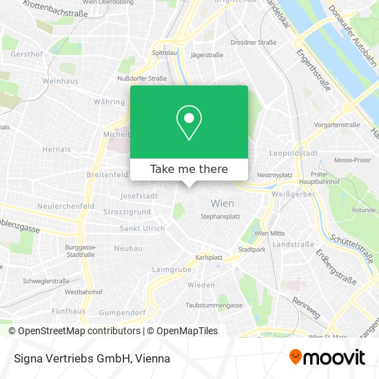 Signa Vertriebs GmbH map