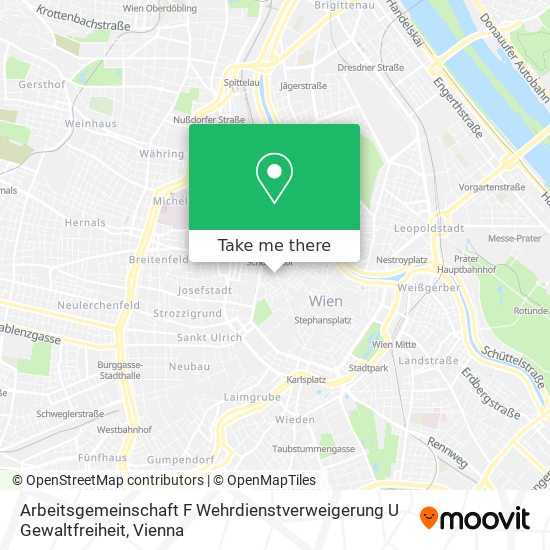 Arbeitsgemeinschaft F Wehrdienstverweigerung U Gewaltfreiheit map