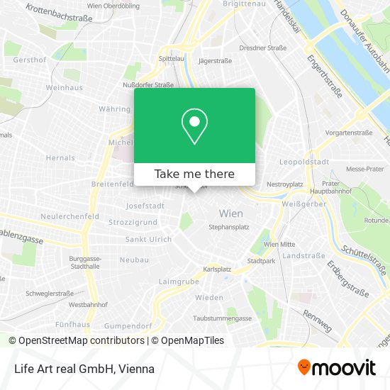 Life Art real GmbH map