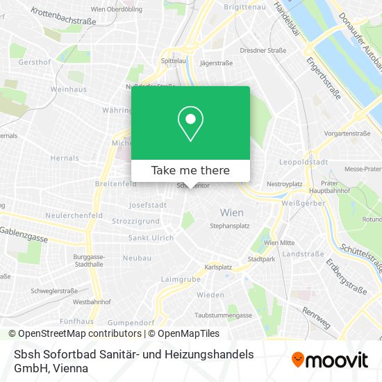 Sbsh Sofortbad Sanitär- und Heizungshandels GmbH map