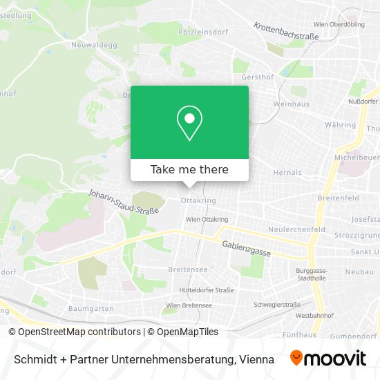 Schmidt + Partner Unternehmensberatung map