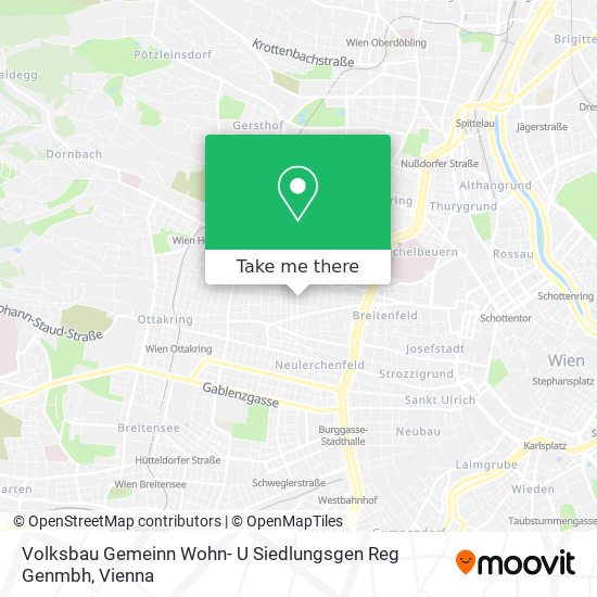 Volksbau Gemeinn Wohn- U Siedlungsgen Reg Genmbh map