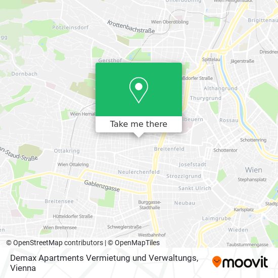 Demax Apartments Vermietung und Verwaltungs map