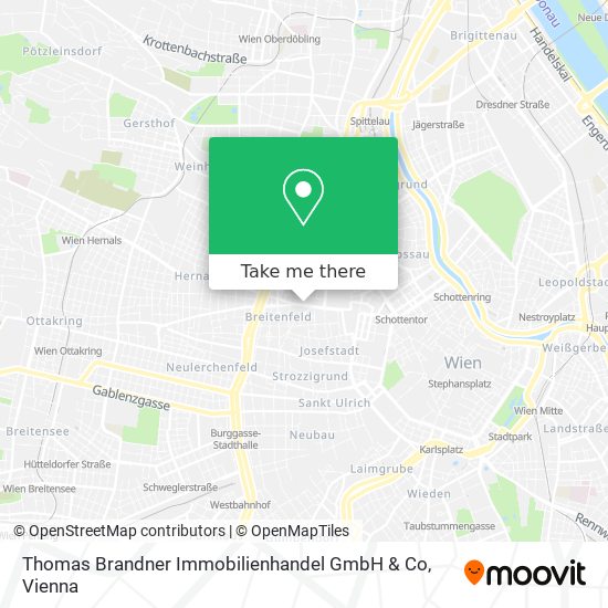 Thomas Brandner Immobilienhandel GmbH & Co map