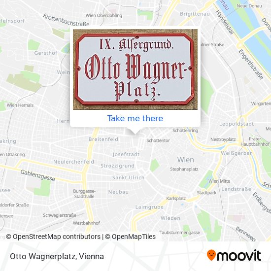 Otto Wagnerplatz map