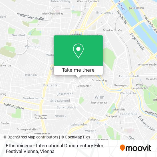 Ethnocineca - International Documentary Film Festival Vienna map