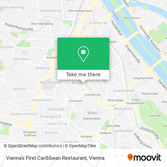 Vienna's First Caribbean Restaurant map