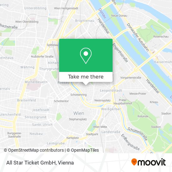 All Star Ticket GmbH map