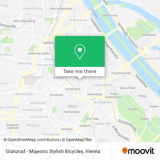 Glanzrad - Majestic Stylish Bicycles map