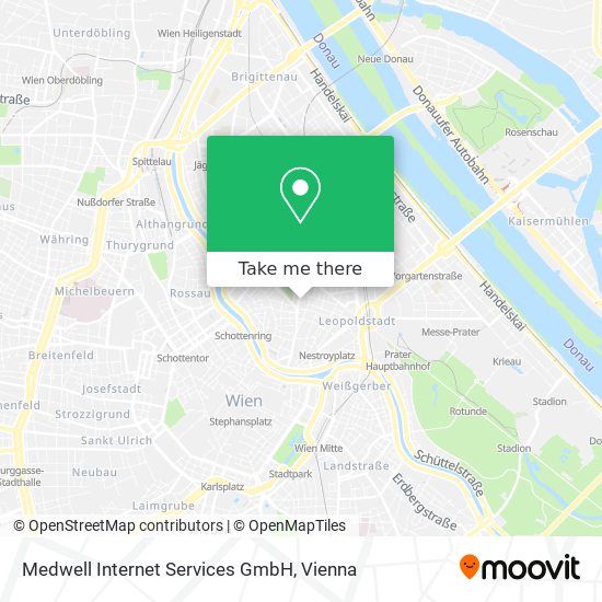 Medwell Internet Services GmbH map