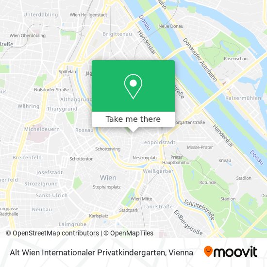 Alt Wien Internationaler Privatkindergarten map