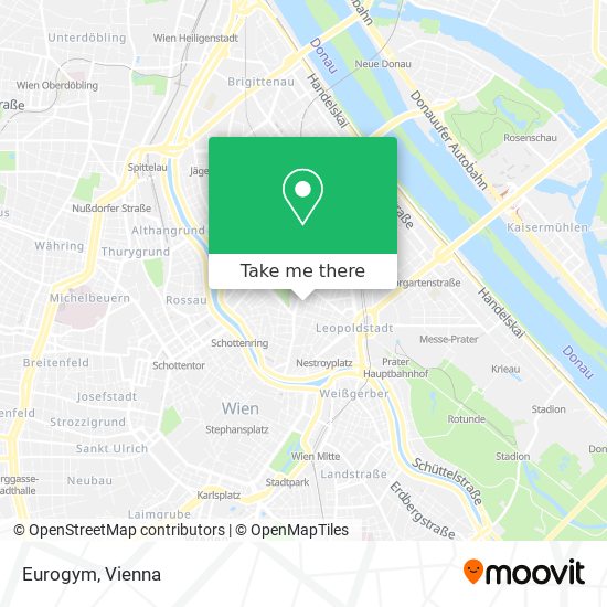 Eurogym map