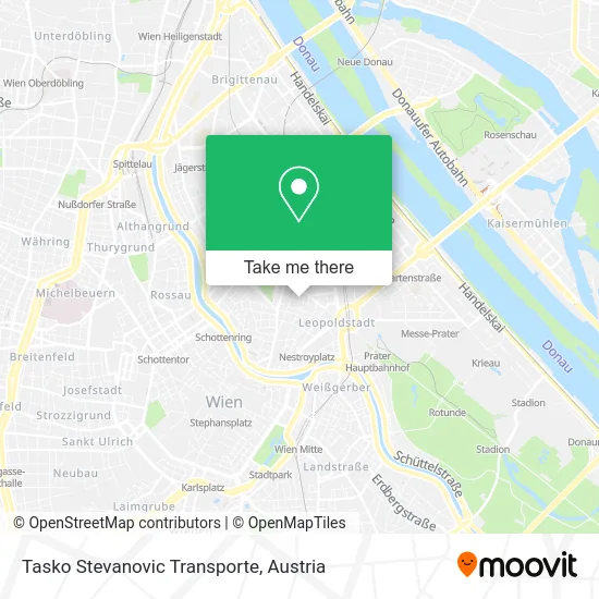 Tasko Stevanovic Transporte map